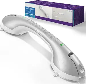 KEKOY Shower Grab Bars, 17.5in Safety Indicators 1 Pack, Stronger Suction