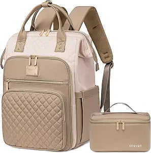 Otevan Lunch Backpack for Women, 15.6 inch Laptop Backpacks for Women