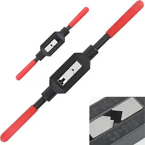 2Pcs Adjustable Tap Wrench Handle - 3/16"-1/2"(M4-M12),1/16"-1/4"(M1-M8)