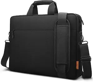 ZYB Waterproof Laptop Case 15 15.6 16 Inch Briefcase,Laptop Bag 15.6-16 Inch Sleeve with Shoulder Strap for 15.6-16 Inch Notebook Lenovo HP Acer ASUS DELL MacBook Pro 16 M5-M1 etc Messenger Bag-Black