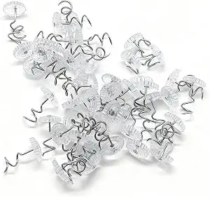 50 Pcs Bed Skirt Pins and Upholstery Pins, Clear Head for Slipcovers, Mattress, Furniture Covers - 0.5 Inch Invisible Hold, Say Goodbye to Shifting Fabrics