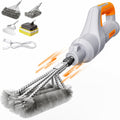 Electric Grill Brush High Torque Grill Cleaner with 4 Replaceable Heads