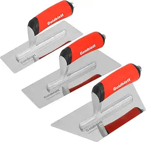 Goldblatt 3 Pieces Venetian Plaster Trowel Set, Drywall Tools for Finishing