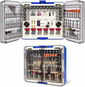 HARDELL 508PCS Rotary Tool Accessories Kit for Sanding Cutting Polishing