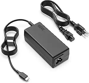 SLE-TECH 65W USB C Charger for Lenovo ThinkPad X1 T14 E14,Yoga,Chromebook