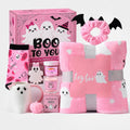 Pink Halloween Gifts for Women Teen Girls, Boo Basket Stuffers for Women