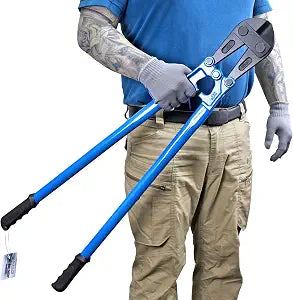 30 IN Bolt Cutter with Drop Forged Cr-Mo Alloy Steel Blades