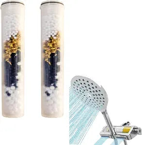 Shower Filter Replacement for MakeFit Cartridge Filtered Showerhead 2 Pack