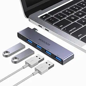 MOGOOD USB C to USB Hub 4 Ports USB Multiport Adapter