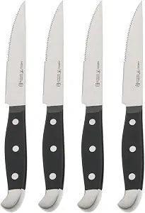 HENCKELS Statement Razor-Sharp Steak Knife Set of 4, German Engineered Informed by 100+ Years of Mastery