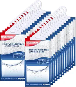 24 Moisture Absorbers for Closet, 9.8oz Humidity Absorber,Dehumidifier Bags