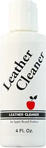 Apple Brand Leather Cleaner 4 oz - Great for Shoes, Boots, Handbags, Car Upholstery, Furniture - Removes Surface Dirt, Grime, Salt and More From Finished Leathers