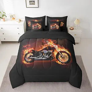 Feelyou Comforter Set Queen Size 7 Pcs for Kids Boys