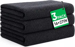 TEAWOO Hair Towels 3 Pack, Microfiber Towels, 16x27IN