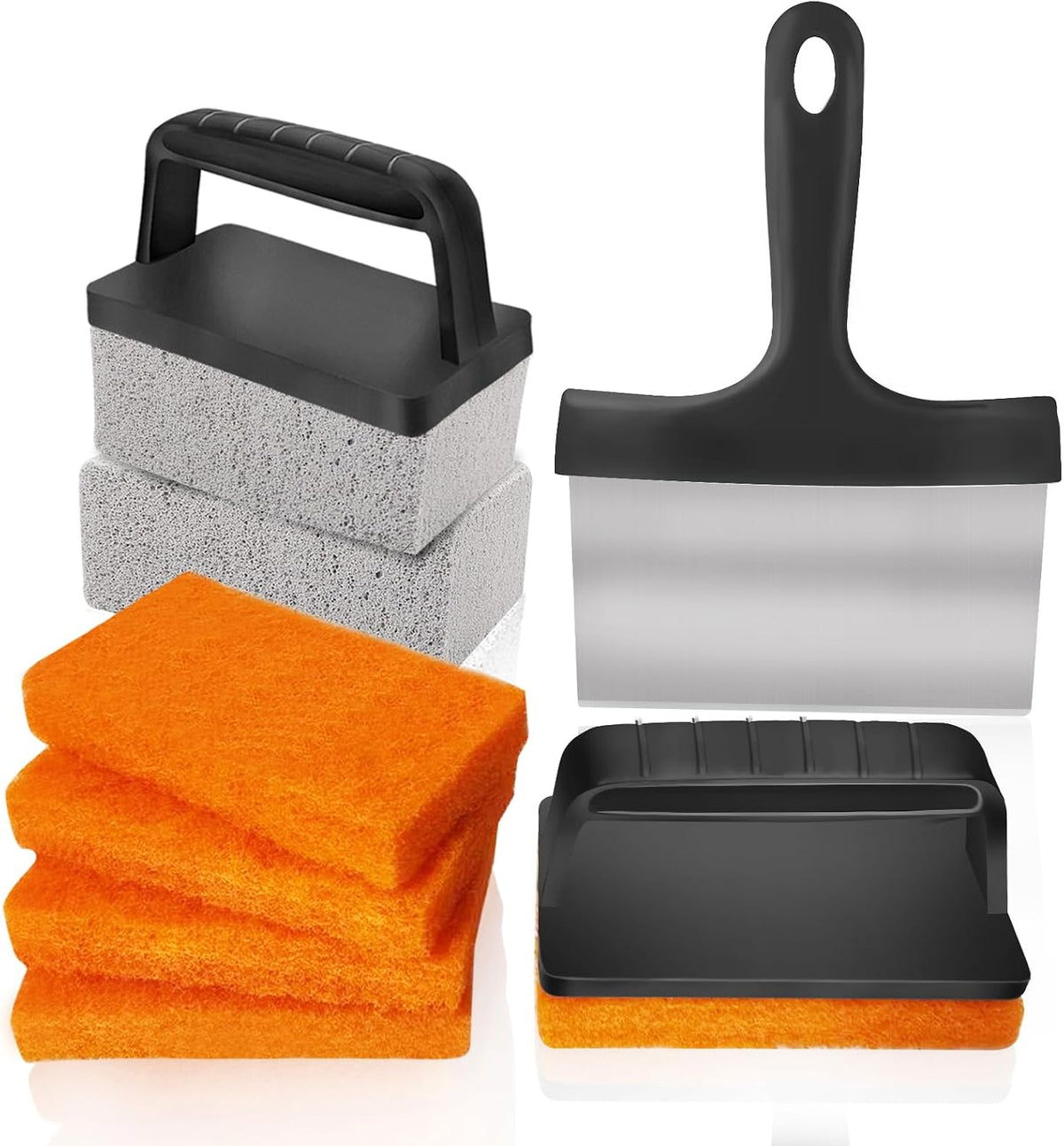 10 Pieces Griddle Cleaning Kit for Blackstone Flat Top Grill