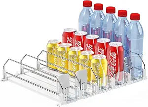 AMLLLC Drink Organizer for Fridge - Storage 25 Cans