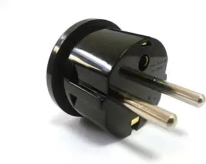 USA to Europe, Germany, France, Russia Plug Adapter  Type E/F Schuko Grounded American to European Plug Adaptor - CE Certified for Mobile Cell Phone, Laptop, Tablet Chargers and More