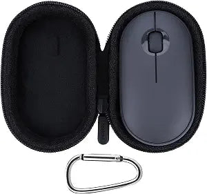 Lebakort Mouse Case Compatible with Logitech Pebble 2 M350s / M350 / M355 / i345 Slim Mouse (Graphite Case)
