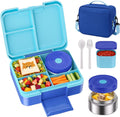 HOMETALL Bento Lunch Box for Kids, 8.5oz Food Thermo, Insulated Lunch Bags