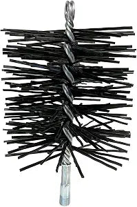 Midwest Hearth Poly Chimney Cleaning Brush (6-Inch Round), Made in USA