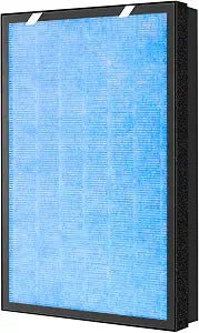 HSP002 True HEPA Filter Replacements for HSP002 Air Purifier Filters,3 in 1 H13 True HEPA Filter with Activated Carbon Pre-Filter