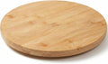 Lazy Susan Organizer, 11.8" Bamboo, 360 Turntable