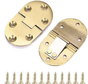 OwnMy Solid Brass Hinges, Drop Down Hinge, Drop Leaf Hinges, 90 Degree