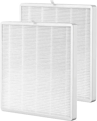 Ontheone E-300L True HEPA Replacement Filter Compatible with MOOKA and MOOKA FAMILY E-300L Air Cleaner Purifier for Large Room, True HEPA Filter 2 Pack