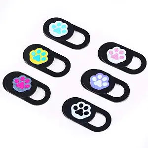 Webcam Cover Slide Ultra Thin Laptop Camera Privacy Paw Pack of 6