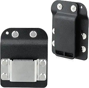 Drill Holder Belt Clip for Tool, Tape Measure Holder for Belt, Quick Grab or Hang Eletric Drill Clip on Belt, Fits Up to 2" Tool (Industrial Design)