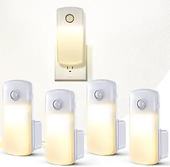 Enhon 4 Pack 4 in 1 Home Emergency Power Failure Night Lights