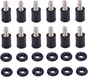 M2 Anti-Vibration Fixed Screws Mounting Hardware, 12pcs