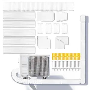 Windspeed Mini Split Line Set Cover 4" 10Ft Outside Units Mini Split Cover