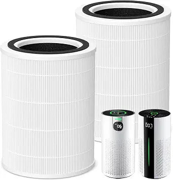 HAP606 Replacement Filter for XenonLab VisionAir HAP606 Air Purifier,2 Pack