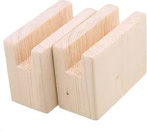 Etfbuy 2PCS Width Groove Wood Bed Desk Risers Lifter Table Cube Furniture Storage Groove for Sofa