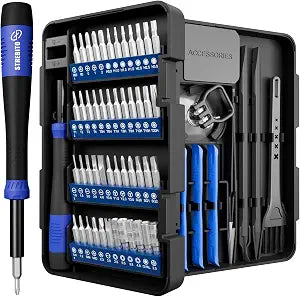 STREBITO Precision Screwdriver Set 64-piece with Torx, Triwing, Gamebit