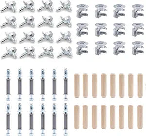 ReplacementScrews Hardware Kit Compatible with IKEA Billy Bookshelf