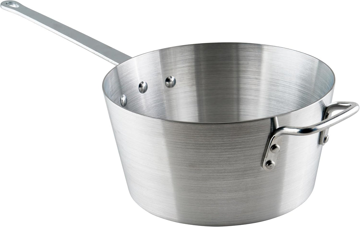 Winco 7 qt Aluminum Heavy-Duty Sauce Pan