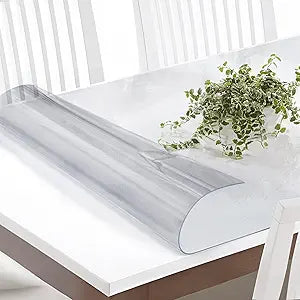 Vicwe Clear Table Cover Protector, 24x60 Inch Single-Sided Frosted Desk Mat
