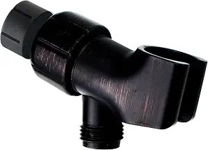 YOO.MEE Adjustable Shower Arm Bracket, 360 Swivel Ball Joint