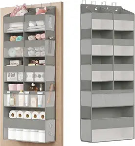 SONGMICS Over-the-Door Organizer, 5 Tier Extra Large of 9 Compartments