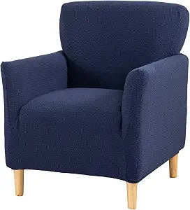 Banquet Armchair Slipcover Stretch Jacquard Chair Covers 1-Piece Armchair Sofa Covers Soft Arm Chair Cover Removable Washable Single Couch Covers Furniture Protector for Living Room - Set of 1