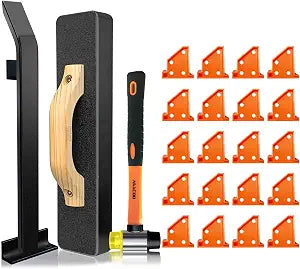 NAACOO Laminate Flooring Tools, 4in1 Pro Floor Install Kit for Vinyl Plank