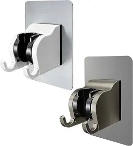 HO2ME No Drilling Wall-Mounted Shower Bracket, 2-Pack, for Handheld Shower