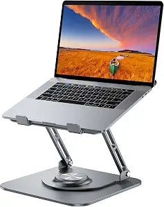 Laptop Stand for desk(360Rotating),Aluminum laptop Riser for 10-16"Laptops