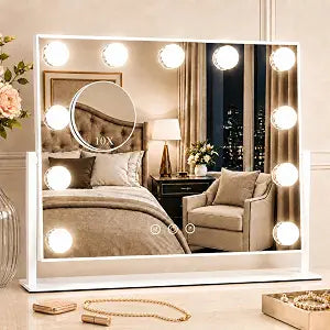 ROLOVE 16 x13 in Hollywood Makeup Mirror with Lights