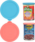 2 Packs 3.0-inch Silicone Lids Covers for Can | Fit 3.0-inch/7.6cm Cans | Leak-proof and Reusable Can Toppers for Canned Food | Tight-Seal Food Saver Lid | Dishwasher Safe (Can NOT Included)