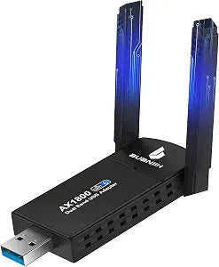 USB WiFi Adapter for Desktop PC, 1800Mbps Dual Band Wireless Network Dongle