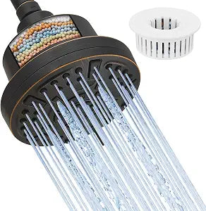 High Pressure Shower Filter Head Oil Rubbed Bronze Fixed Shower Head