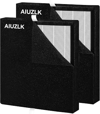 P260 P280 Washable Replacement Filter,Only Compatible with AIUZLK P260 and TPLMB/YARIKI P280 Air Purifier,0.1 Micron H13 HEPA and Activated Carbon Filter. (Washable filter)